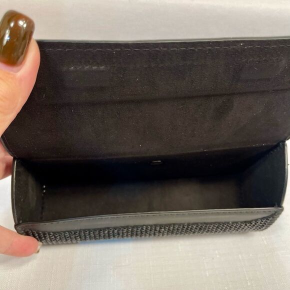 BLACK JEWLED SUNGLASSES/GLASSES CASE - Picture 3 of 3